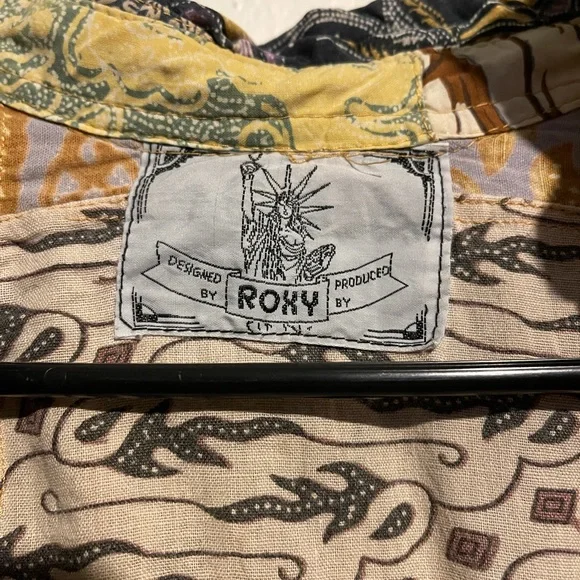 Unique Roxy patchwork shirt - Picture 9 of 10